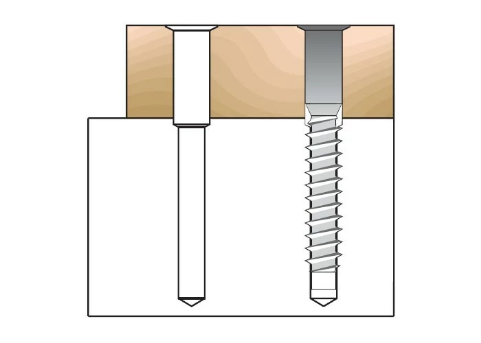 90° Drei-Stufenbohrer Mit Aufstecksenker D1: 5,0 Mm – Bild 3