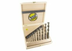 Holzspiralbohrer Satz HSS-G 10-tlg.