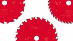 Kreissägeblätter-Set "Die Roten" 165