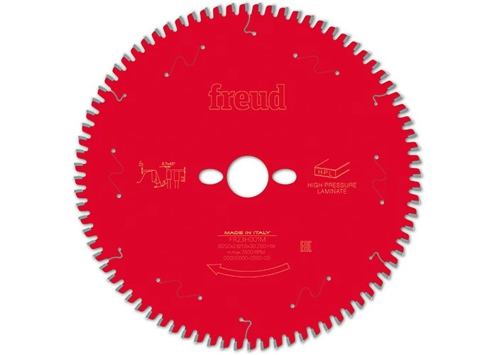 Kreissägeblatt HM Mineralwerkstoff 250 X 2.8/1.8 X 30 Mm, Z=80