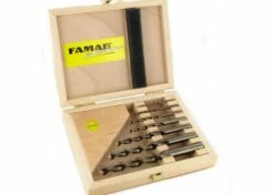 Holzspiralbohrer Satz HSS-G 7-tlg.