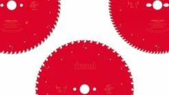 Kreissägeblätter-Set "Die Roten" 300