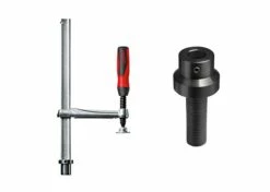 BESSEY Set Spannelement Fix Mit 2K-Griff + Adapter 3/4"