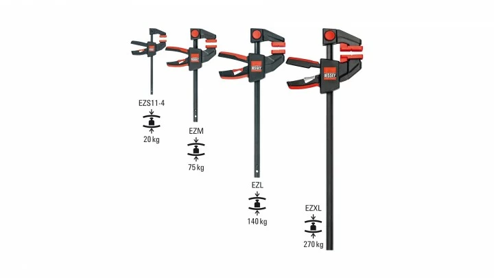 BESSEY Einhandzwinge EZS 110/40 2er-Set – Bild 4
