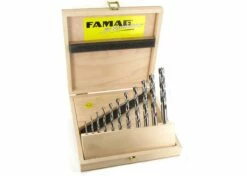 Holzspiralbohrer-Bits Lang HSS-G 11-tlg.