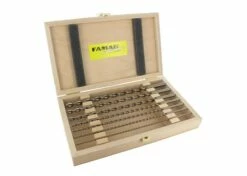 Holzspiralbohrer-Satz HSS-G Lang 7-teilig