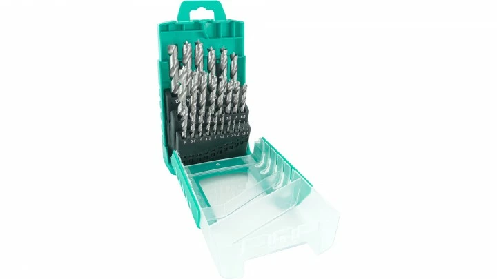 ENT Holzspiralbohrer HSS-G - 25 Tlg.