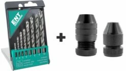 8-teiliges Bohrerset & BohrStopp-Set Von ENT