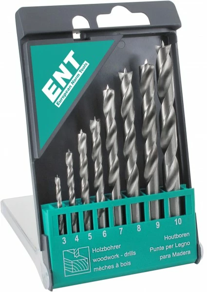 8-teiliges Bohrerset & BohrStopp-Set Von ENT – Bild 2