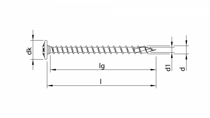HECO-TOPIX-plus 6,0 X 60, Tellerkopf, T-Drive, VVG, A3K, – Bild 2