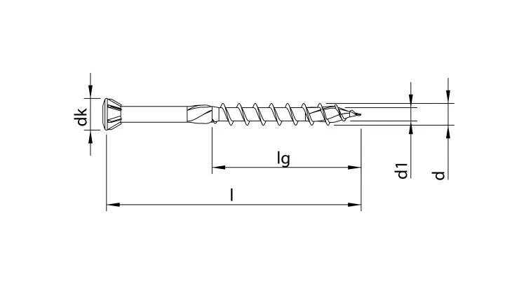 HECO-TOPIX-plus 3,5 X 35, Glasleistenschraube, T-Drive, – Bild 2