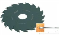 Nutsägeblatt - Nutfräser 150 X 4 X 30 Mm, Z=18