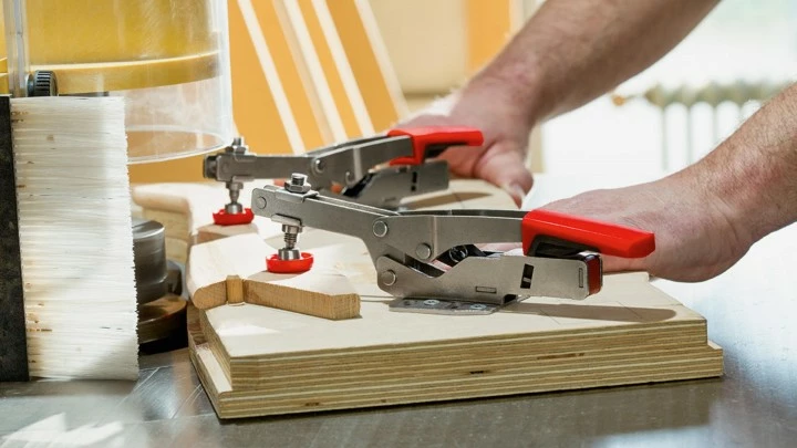 BESSEY Waagerechtspanner Mit Offenem Arm Und Waagerechter Grundplatte STC-HH /70 – Bild 6