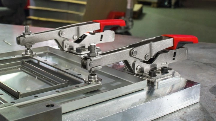 BESSEY Waagerechtspanner Mit Offenem Arm Und Waagerechter Grundplatte STC-HH /70 – Bild 7